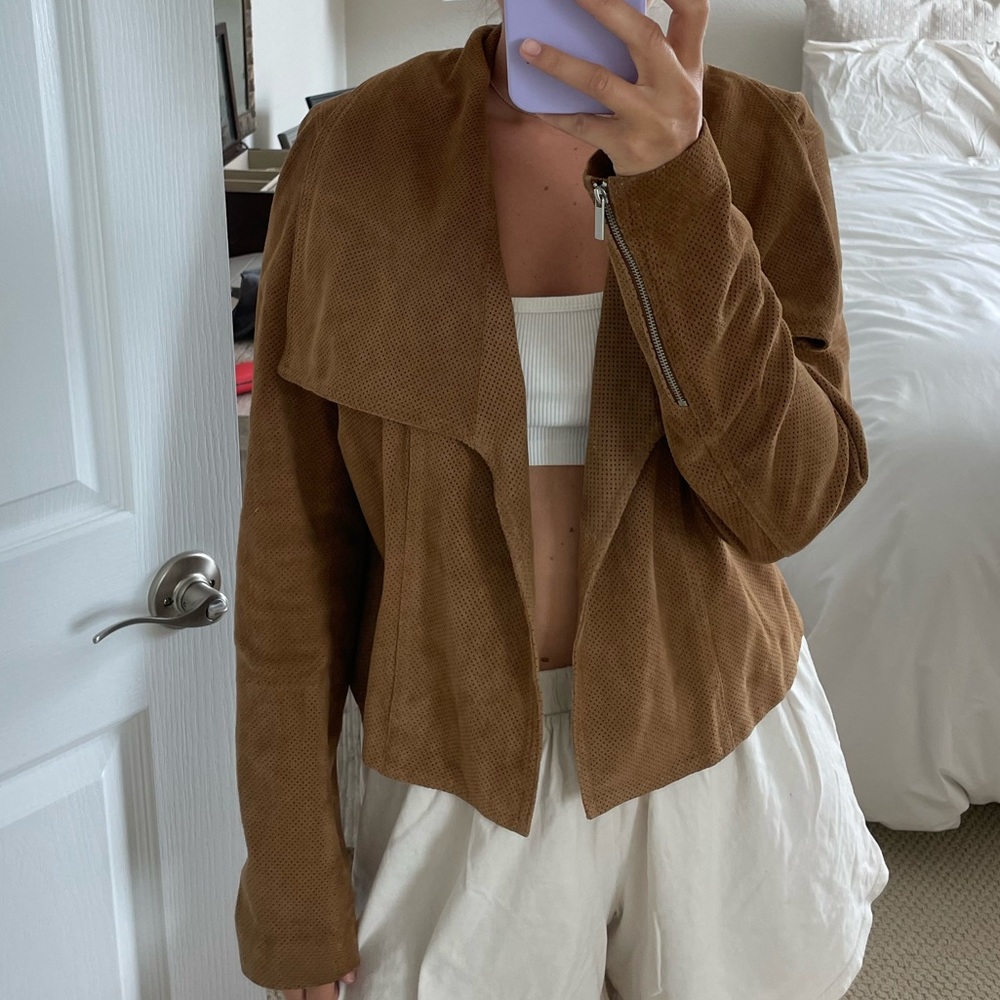 Anthropologie Leather Jacket